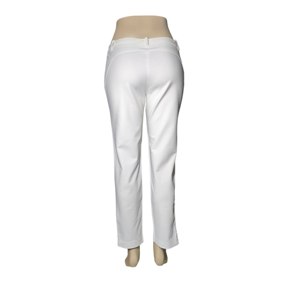 Calvin Klein White Ankle Pants Size 4 - Picture 5 of 14